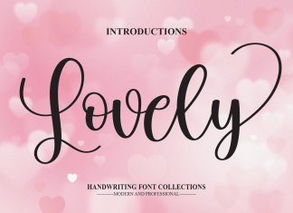 Lovely Script Font