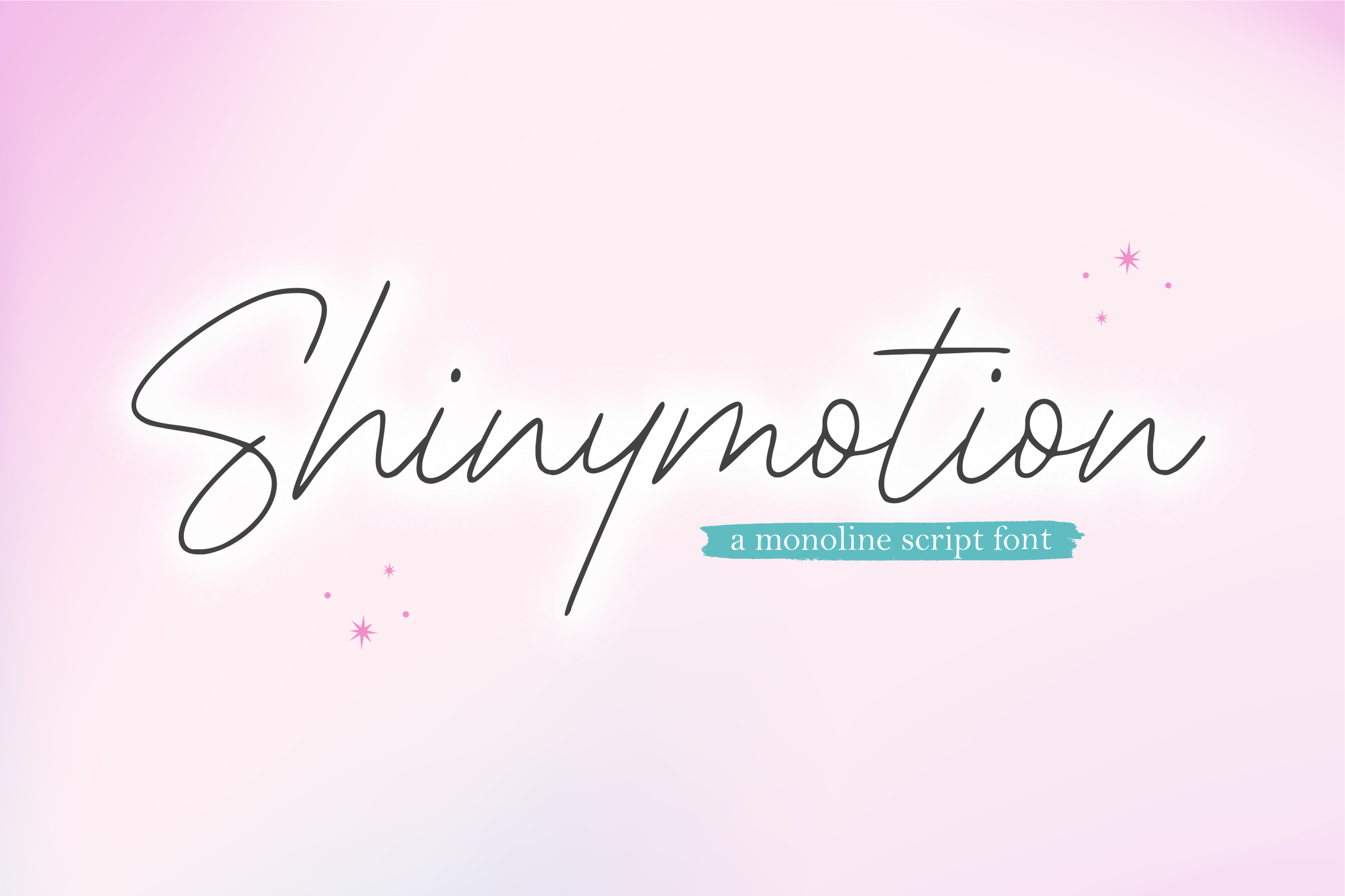 Shinymotion Handwritten Font
