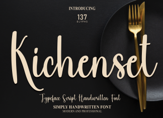 Kichenset Script Font
