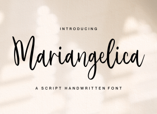 Mariangelica  Handwritten Font