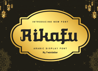 Rikafu Display Font