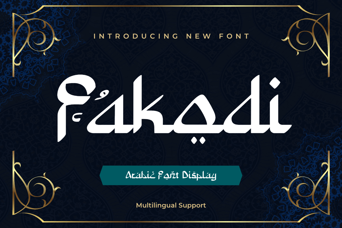 Fakodi Display Font