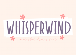 Whisperwind Display Font