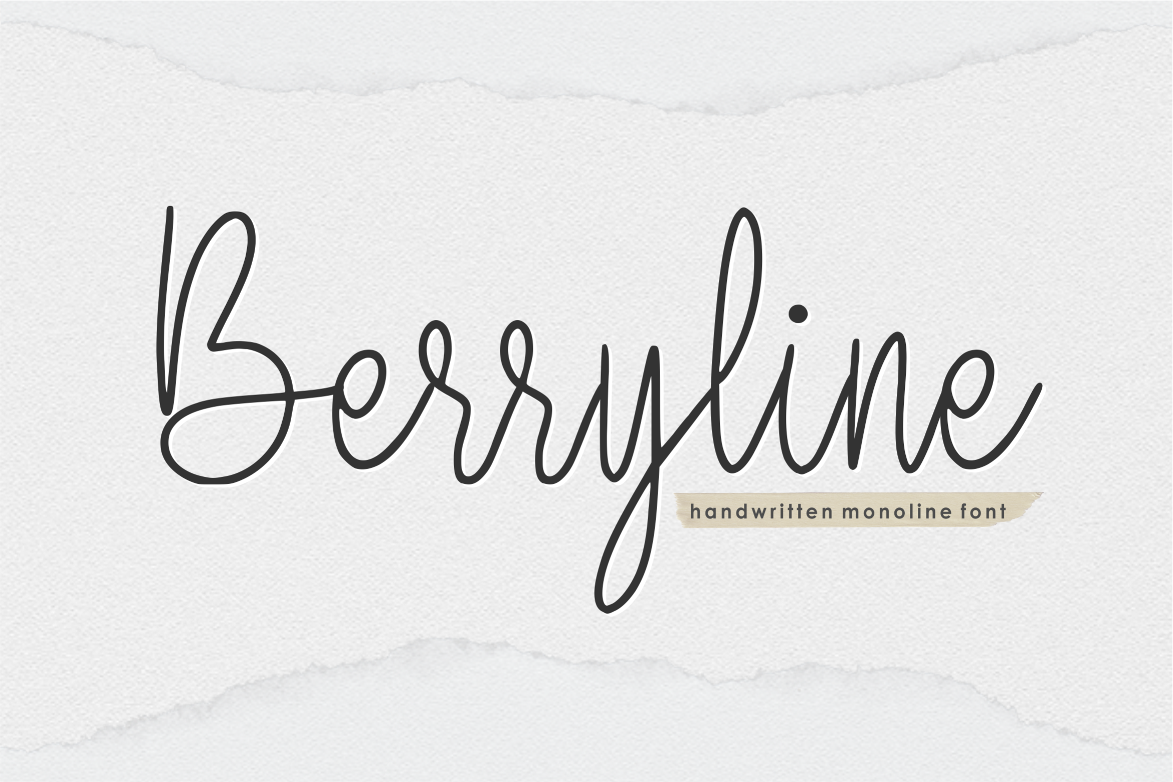 Berryline Script Font