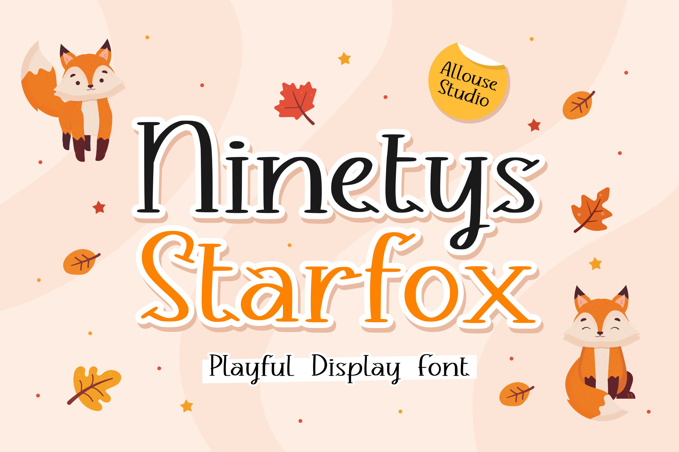 Ninetys Starfox Display Font