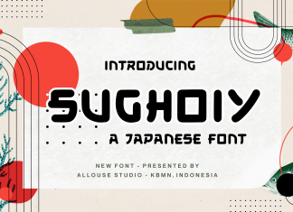 Sughoiy Display Font