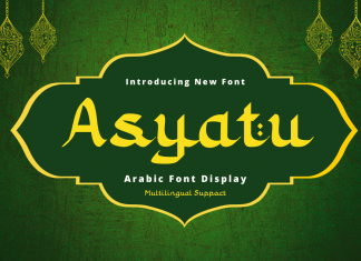 Asyatu Display Font