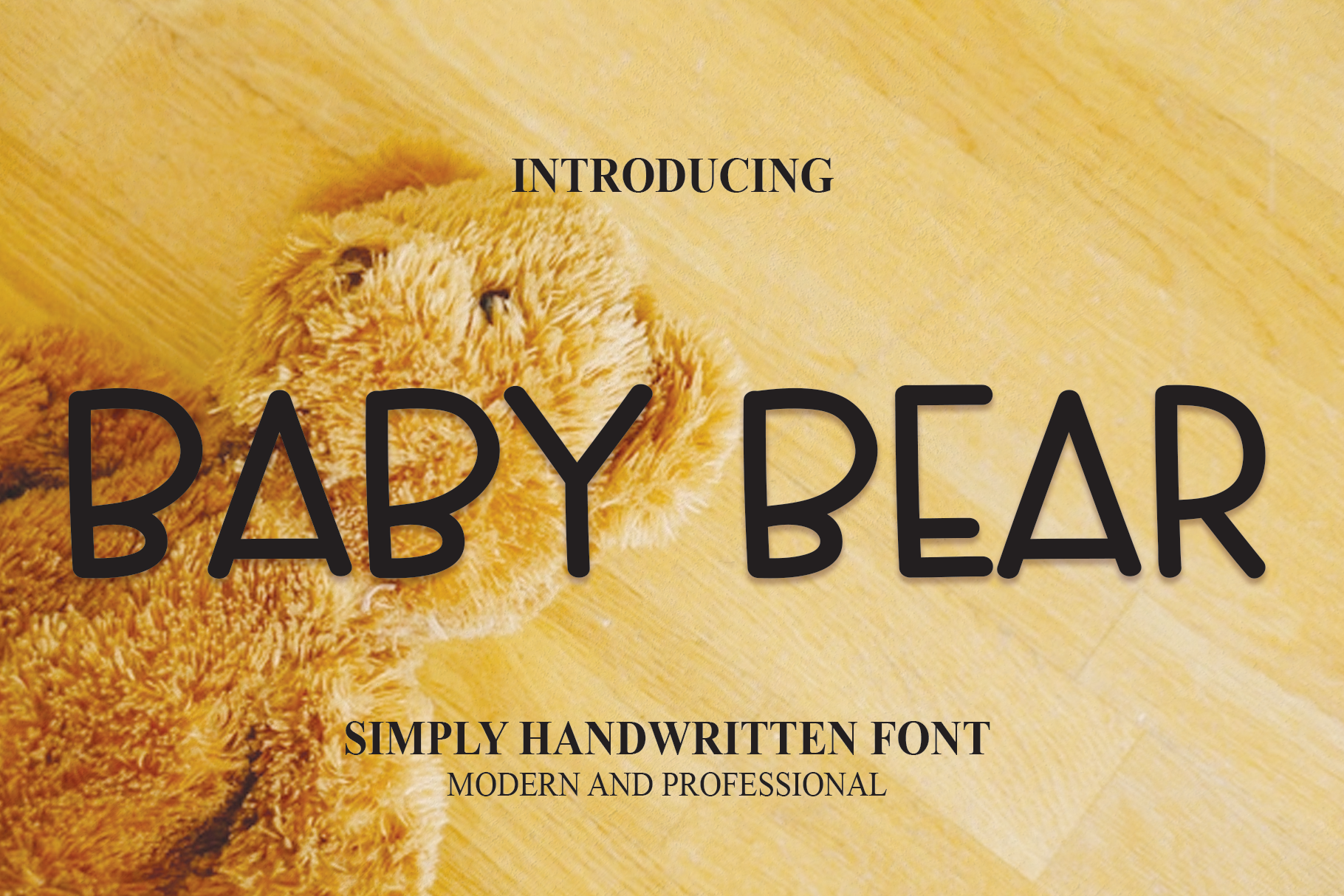 Baby Bear Display Font