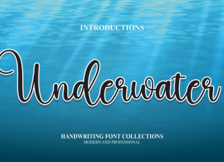 Underwater Script Font