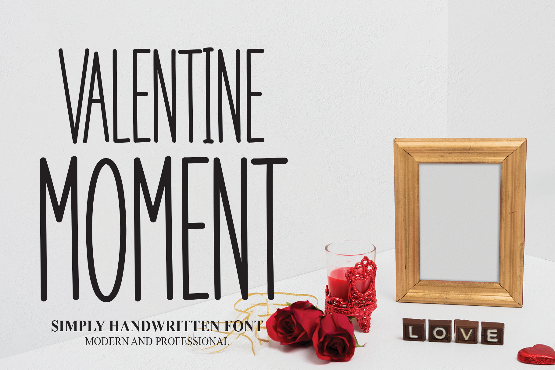 Valentine Moment Display Font