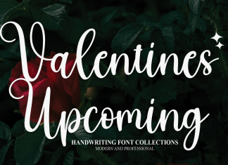 Valentines Upcoming Script Font
