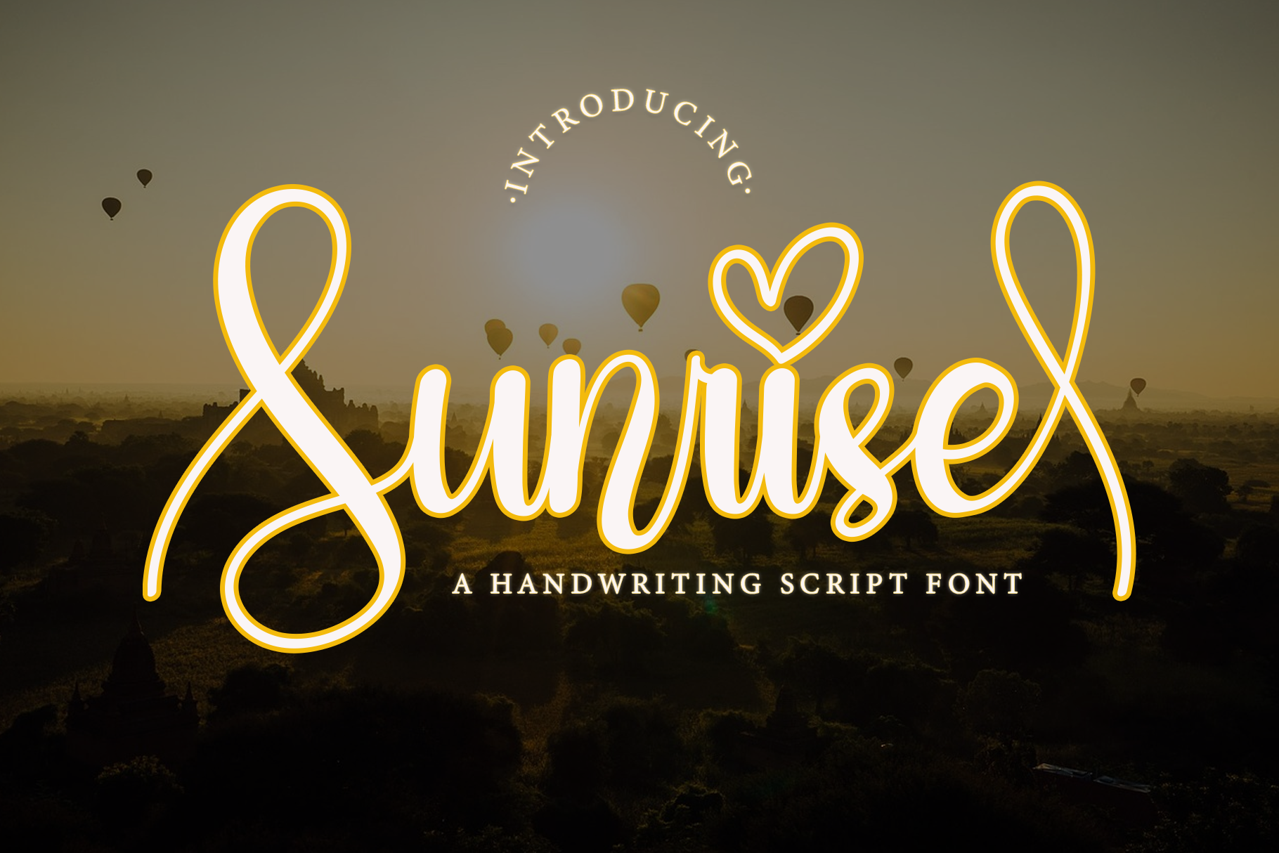 Sunrise Script Font