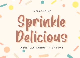 Sprinkle Delicious Script Font
