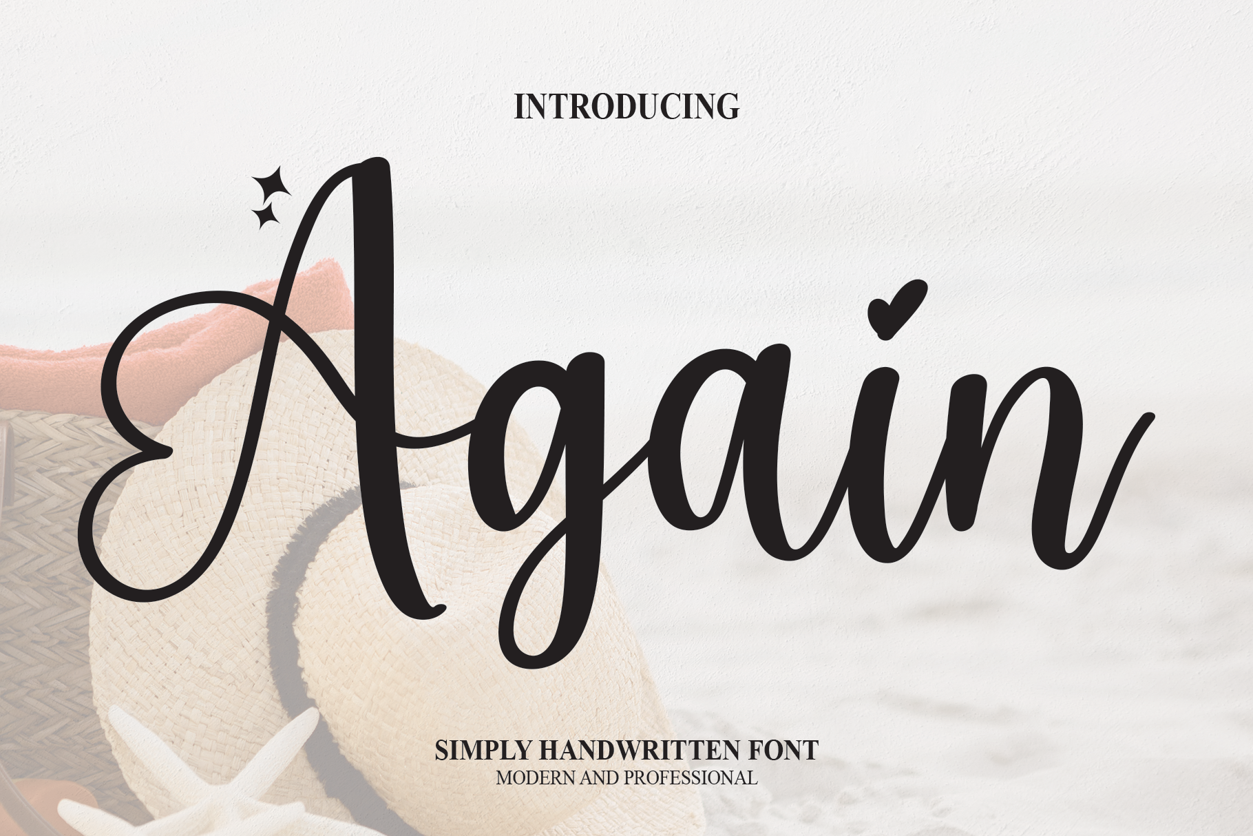 Again Script Font