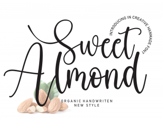 Sweet Almond Script Font