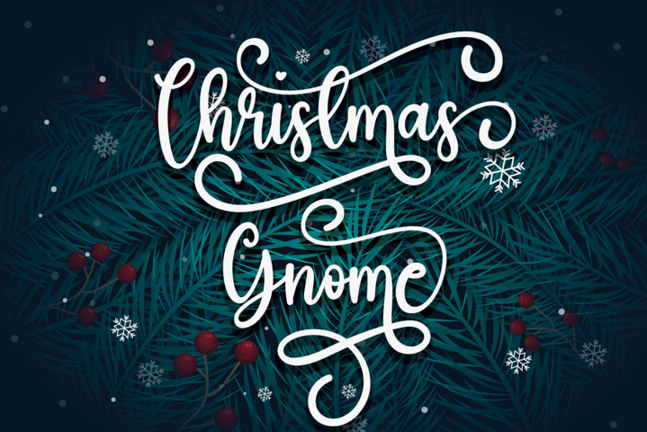 Christmas Gnome Script Font