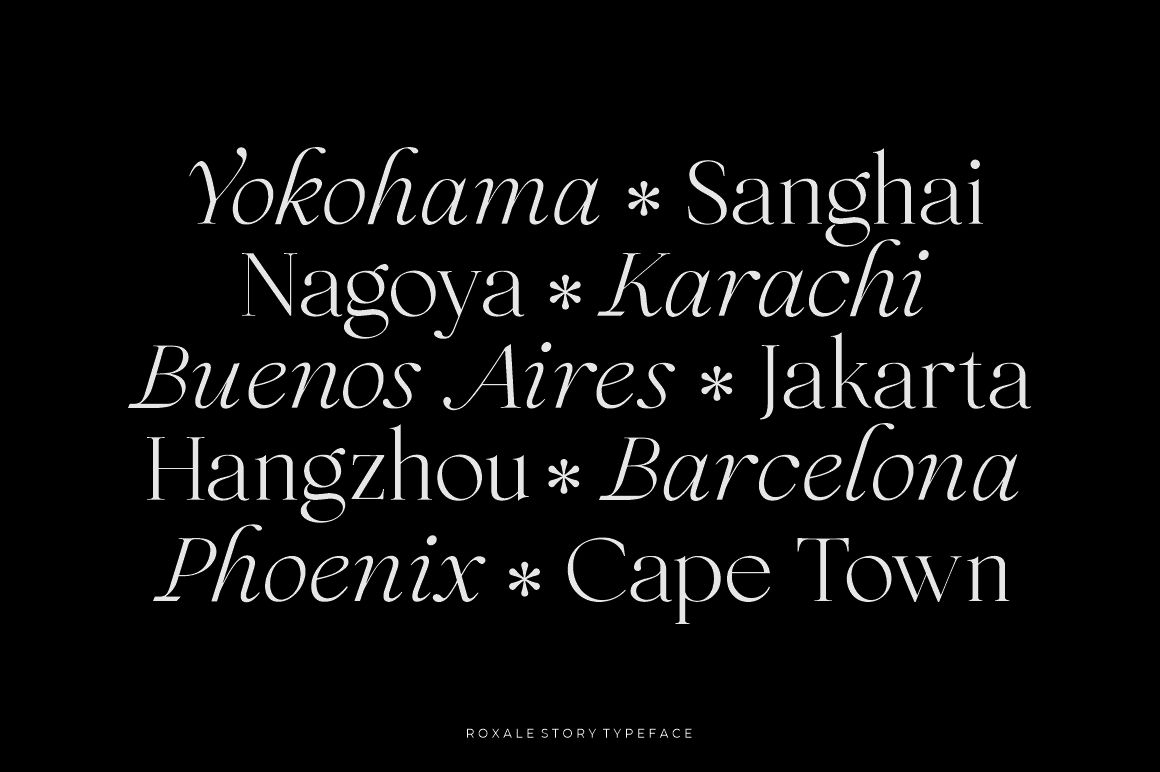 Roxale Story Font preview image 5