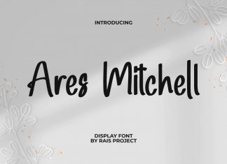 Ares Mitchell Script Font
