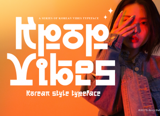Kpop Vibes Display Font