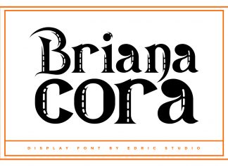 Briana Cora Display Font