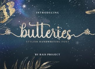 Butteries Script Font