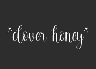 Clover Honey Script Font
