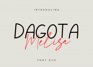 Dagota Melisa Script Font