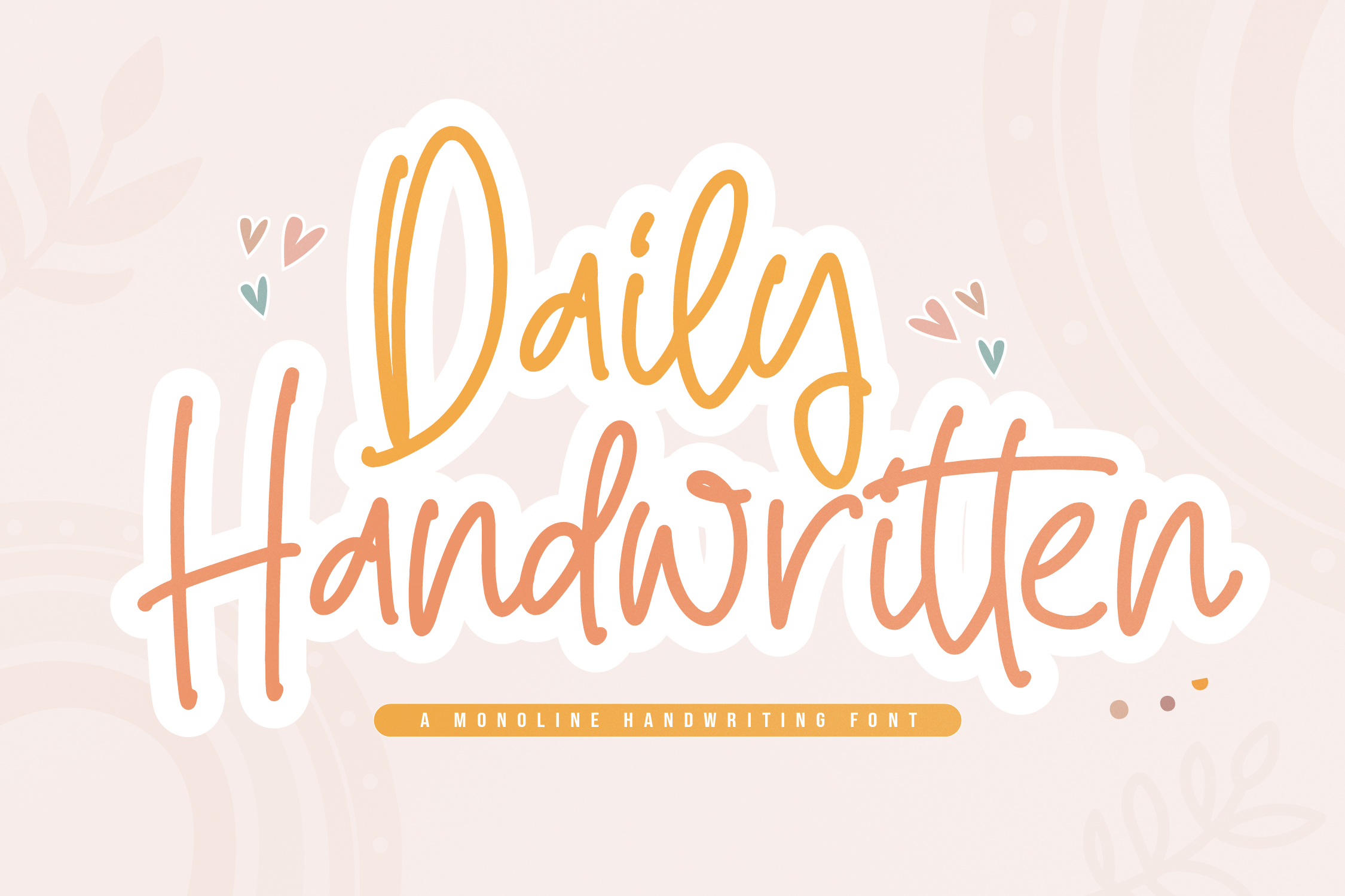Daily Handwritten Script Font