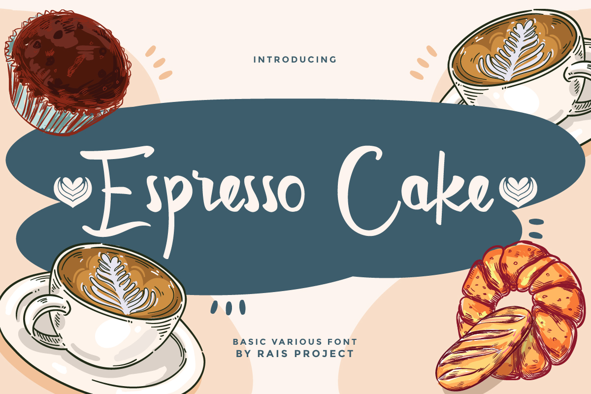Espresso Cake Script Font