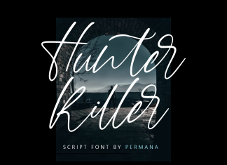 Hunter Killer Script Font