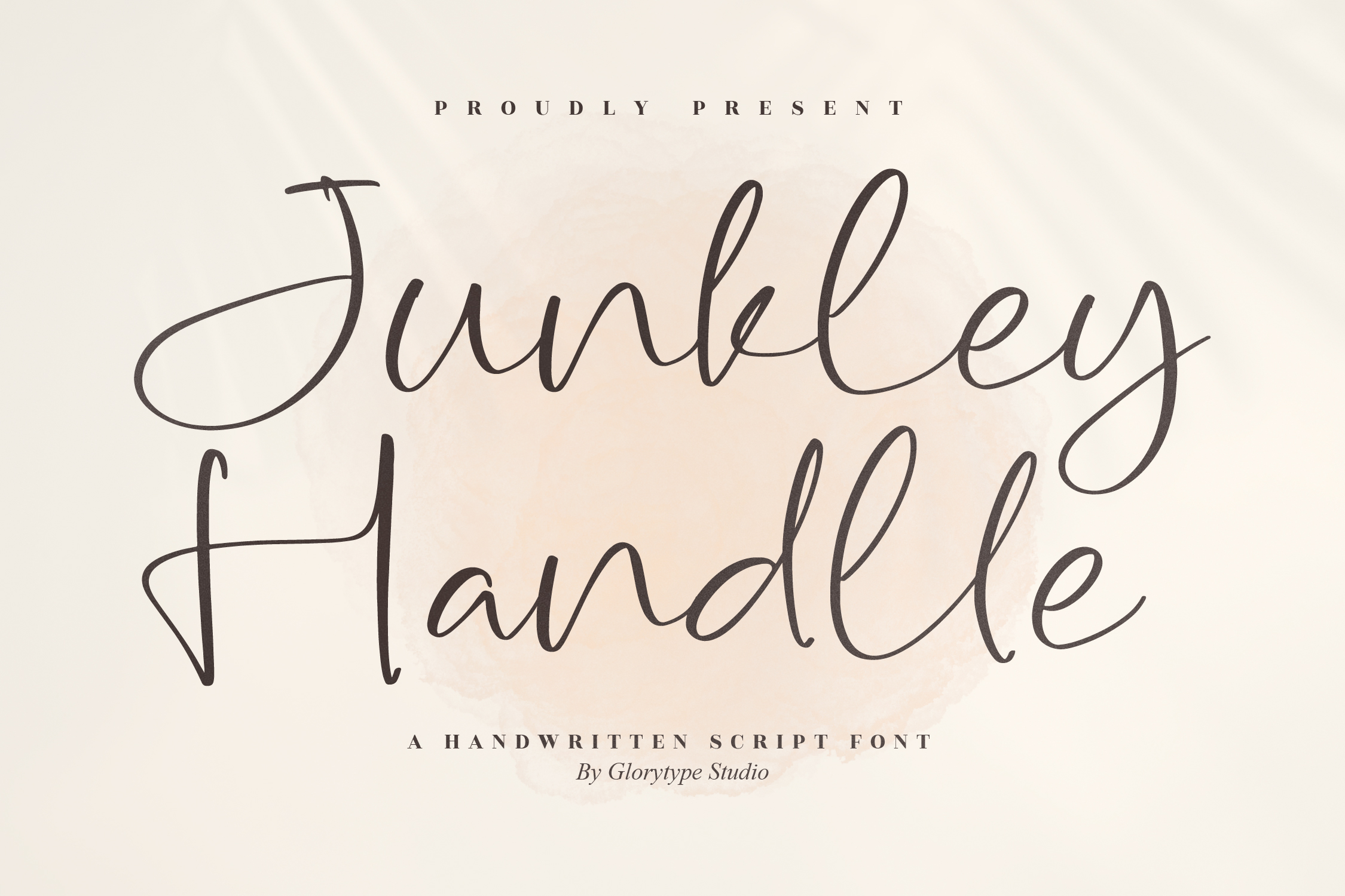 Junkley Handlle Script Font
