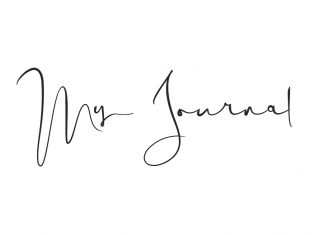 My Journal Handwritten Font