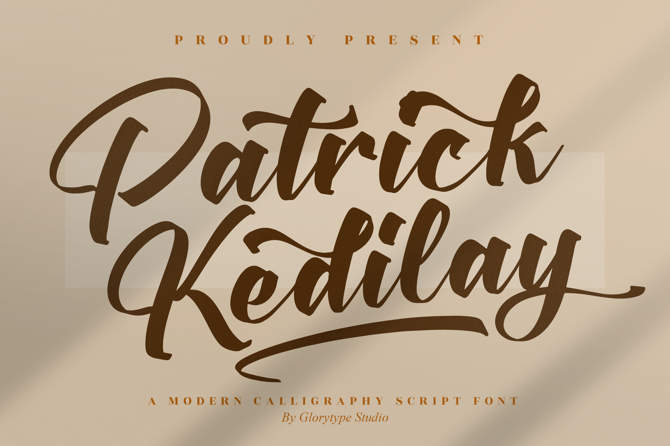 Patrick Kedilay Script Font
