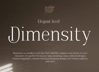 Dimensity Serif Font