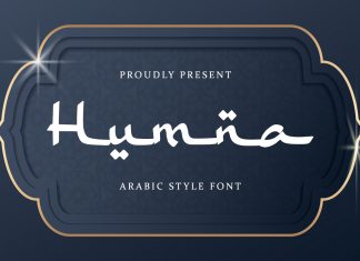 Humna Display Font