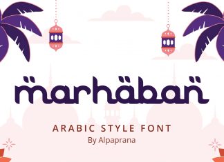 Marhaban Script Font