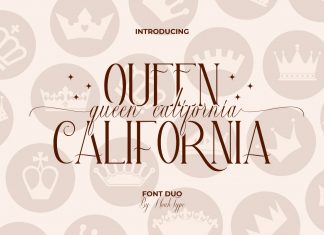 Queen California Font Duo