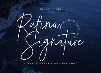 Rufina Signature Script Font