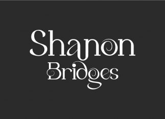 Shanon Bridges Serif Font