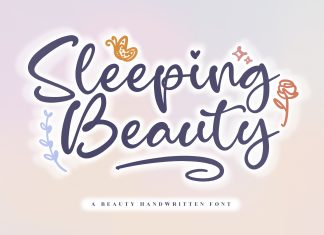 Sleeping Beauty Handwritten Font