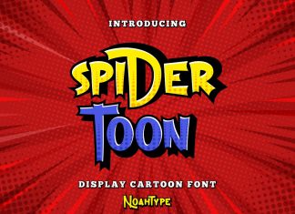 Spider Toon Font
