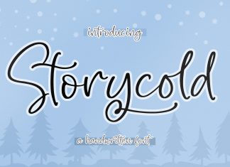 Storycold Script Font