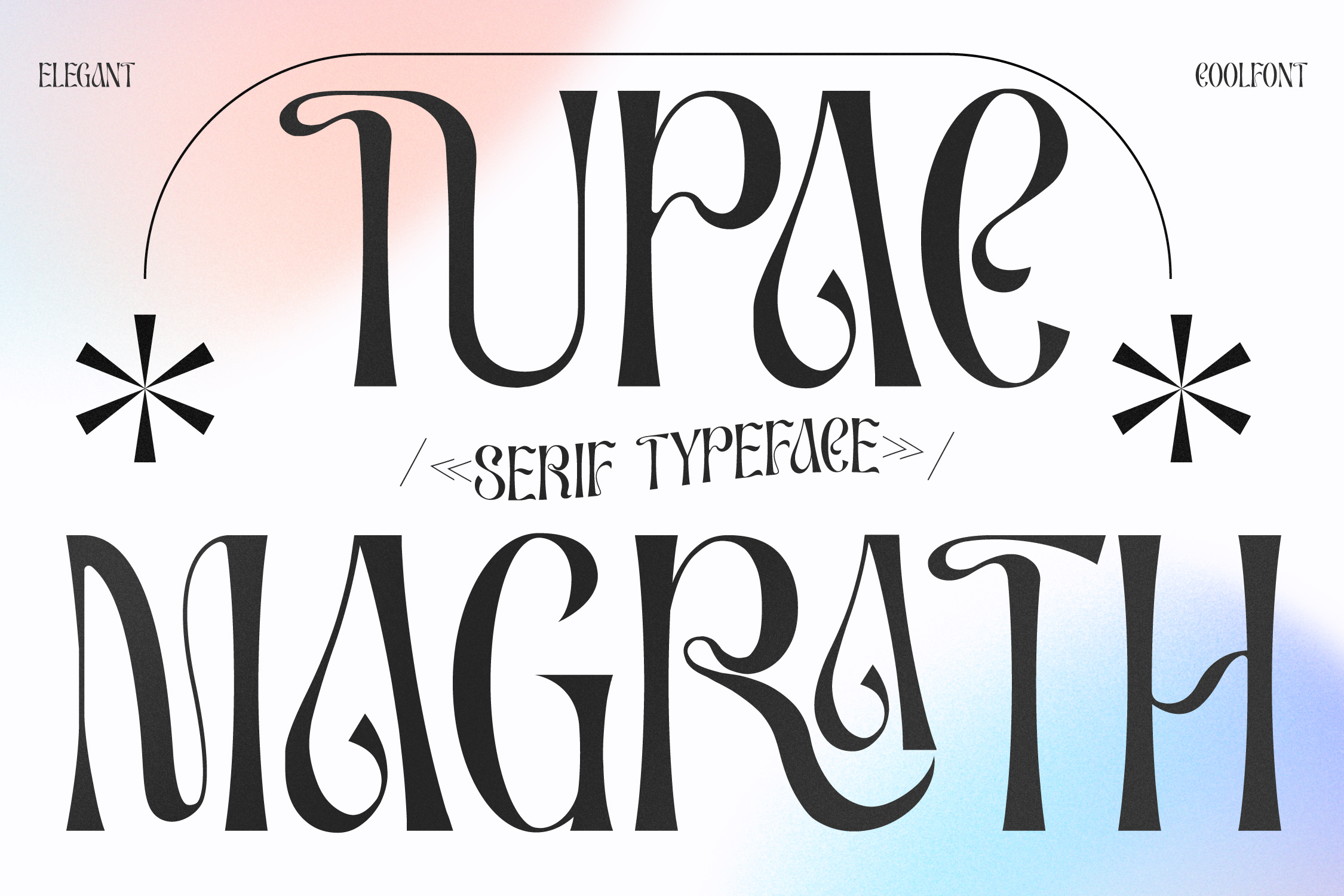 TUPAC MAGRATH Display Font