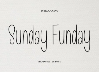 Sunday Funday Display Font