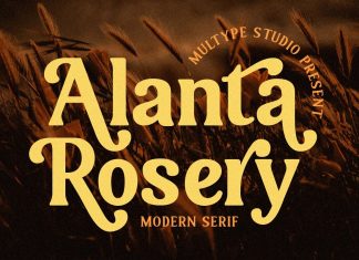 Alanta Rosery Serif Font