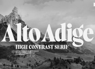 Alto Adige Serif Font