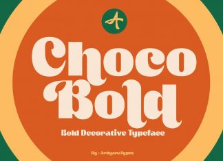 Choco Bold Sans Serif Font