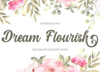 Dream Flourish Handwritten Font