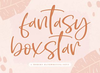 Fantasy Boxstar Script Font