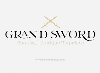 Grand Sword Serif Font